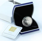 2008 Armenia Large Silver Color Proof 100 Drams Lizard-Red Book-Gift Box