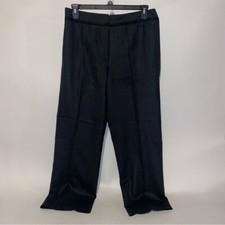 Liz Claiborne Pants Womens Size 12 Audra Dark Gray Work Business Waist 33"