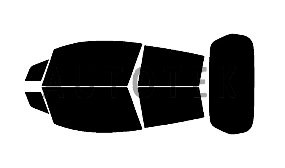 PreCut All Sides 窗膜任何色调适用于雪佛兰 Spark 2011 - 2015 — 第 2/4 张图片