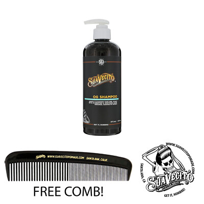 Suavecito OG Shampoo 16 oz. Pump Bottle