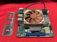 ASRock Rack Motherboard E3C226D2I w/ Intel Xeon SR158 CPU, RAM, Noctua Fan, PWS