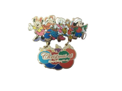 Disney Christmas 2002 Pin Set Of 7. MagicKingdom Epcot Animal Kingdom MGMStudios - Picture 10 of 15