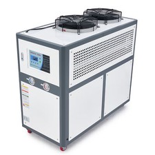 CREWORKS 7.5HP 5 Ton Air-Cooled Water Chiller 13 gal. Water Tank Overload Alarm