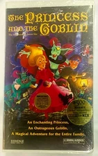 The Princess and the Goblin (VHS, 1994) Clamshell Brand New Sealed HTF as NEW