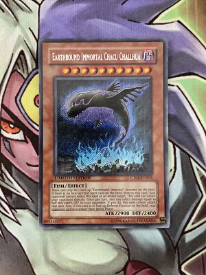 CT06-ENS03 Earthbound Immortal Chacu Challhua Secret Rare Limited NM Yugioh