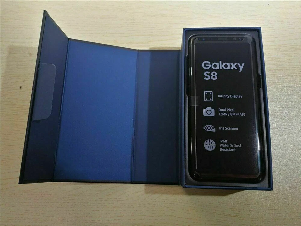 Разблокированный оригинальный смартфон Samsung Galaxy S8 G950U 4 ГБ + 64 ГБ 12 МП 5,8 дюйма LTE 4G - Изображение 4 из 4