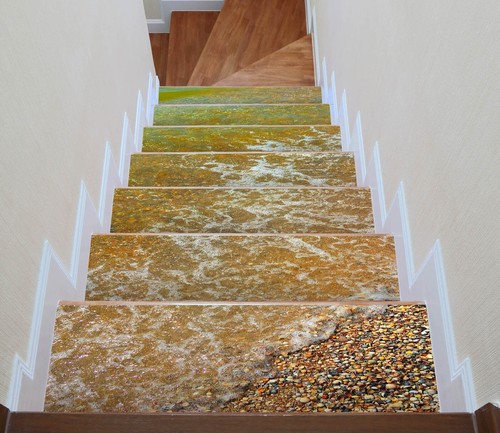3D Beach Charm U878 Stair Risers Decoration Photo Mural Decal