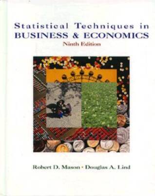 Statistical Techniques in Business and Economics - Hardcover - GOOD
