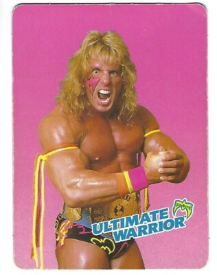 Ultimate Warrior 1990 Milton Bradley WWF Wrestling Challenge Board
