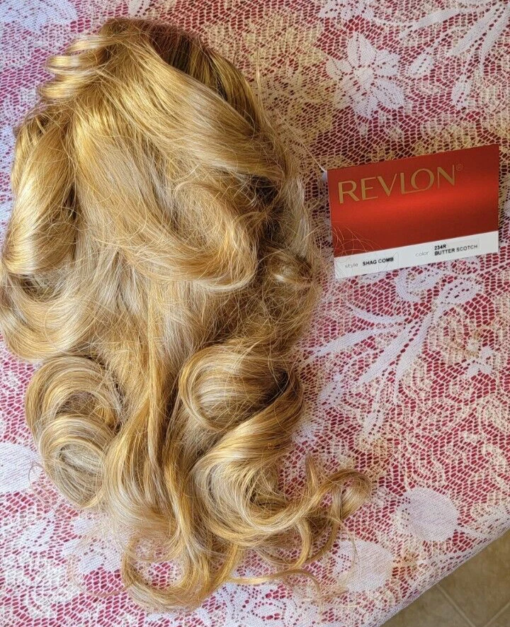 SENSATIONAL"SHAG"COMB/REVLON/234R,BUTTERSCOTCH BLONDE/2 STYLES IN 1/ REVERSIBLE! - Image 4 of 4