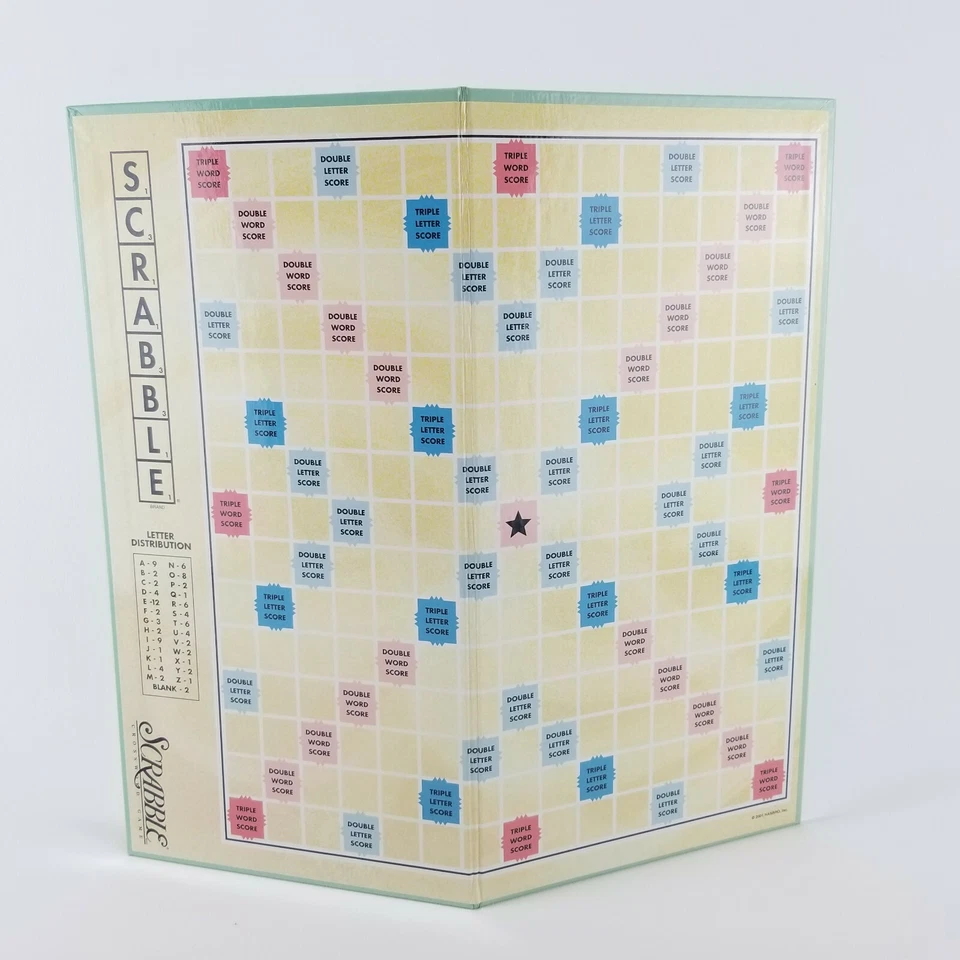 Scrabble Sorry Replacement Family Game Night Game Board Only Double Sided 2001 - Image 2 of 4