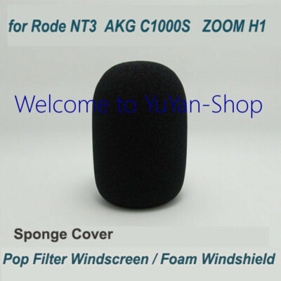 3PCS Pop   Windscreen for   C1000S ZOOM H1 Mic   NT3 Foam Windshield #E1