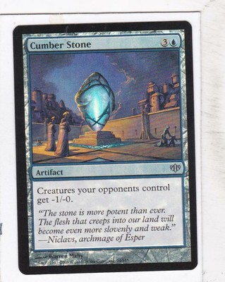 Mtg Conflux Foil Cumber Stone Ebay