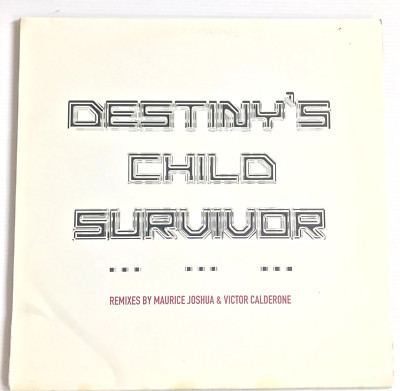 Destiny's Child   Survivor Remixes Vinyl 12'' Promo x2 Beyonce *DL
