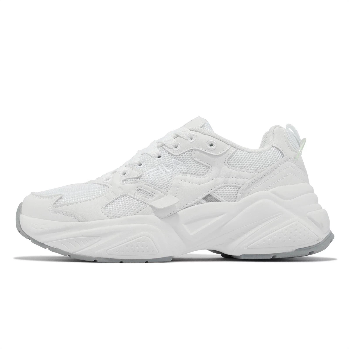Fila Circuit White Grey Women Casual Lifestyle Chunky Dad Shoes Sneakers