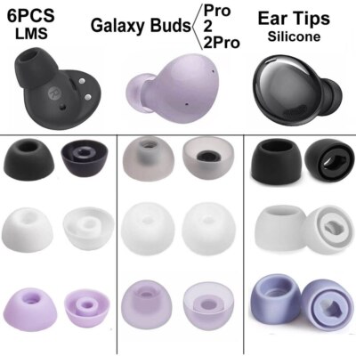 Eartips Samsung Galaxy Buds Pro Foam Tips 6PCS Silicone Ear Tips