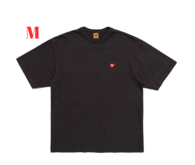 HUMAN MADE HEART BADGE T-SHIRT BLACK HUMAN MADE Heart Badge T-Shirt HM27CS042 Black M size Old