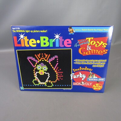 Lite Brite Refill Hasbro Toys & Games Furby Mr. Potato Head Tonka Joe Monopoly