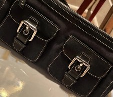 Vintage Black Dooney Bourke Mint Condition Purse/Handbag Women s