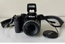 Nikon COOLPIX P100 10.3MP 26x Digital Camera No Charger, Battery Parts Only Read