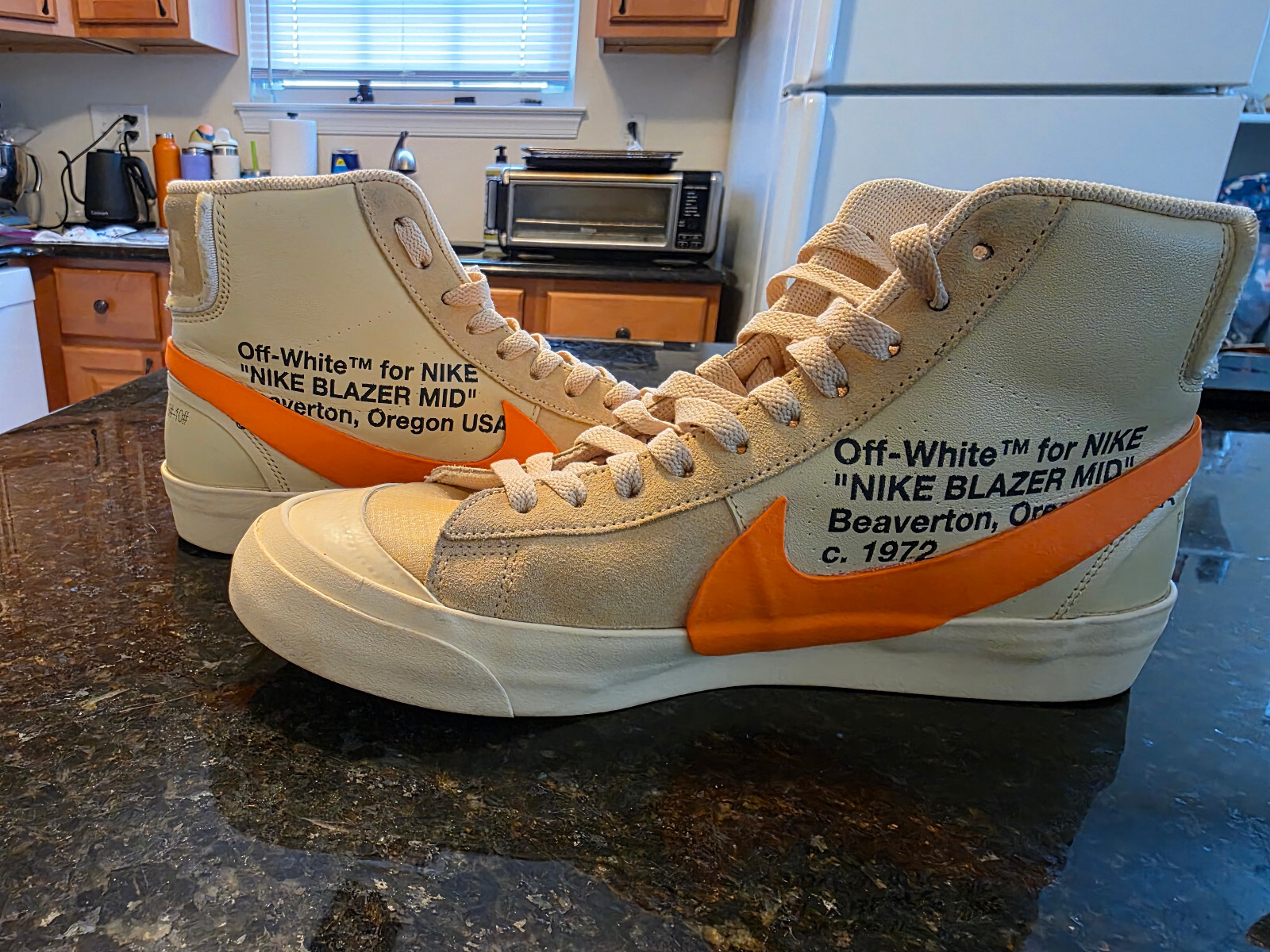 OFF WHITE X NIKE Nike Off White x Blazer Mid All Hallows Eve taglia 10