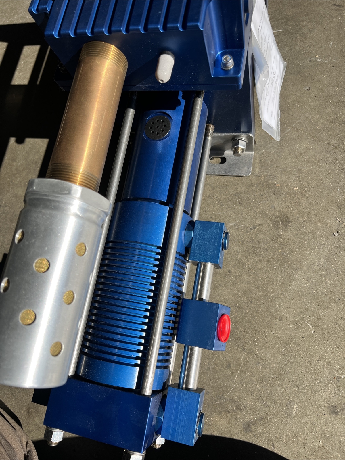 7GDS7CO2 Two Stage Air driven gas booster Hydraulics International