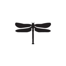 Dragonfly Damselfly - Vinyl Decal Sticker - Multiple Color  Sizes - ebn238