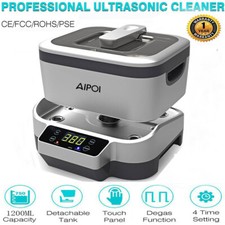 1200ml Digital Ultrasonic Cleaner Machine Timer Ultra Sonic Stainless Steel Tank