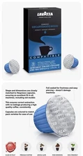 Lavazza Decaffeinato Ricco Espresso Capsules Compatible with Nespresso Original
