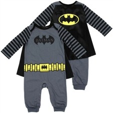 Warner Bros. Batman Baby Boys' Costume Coverall with Cape