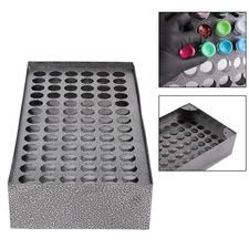 Tattoo Ink Show Bottle Rack Plate 78-Holes Health Safety Display Tray Rack  New