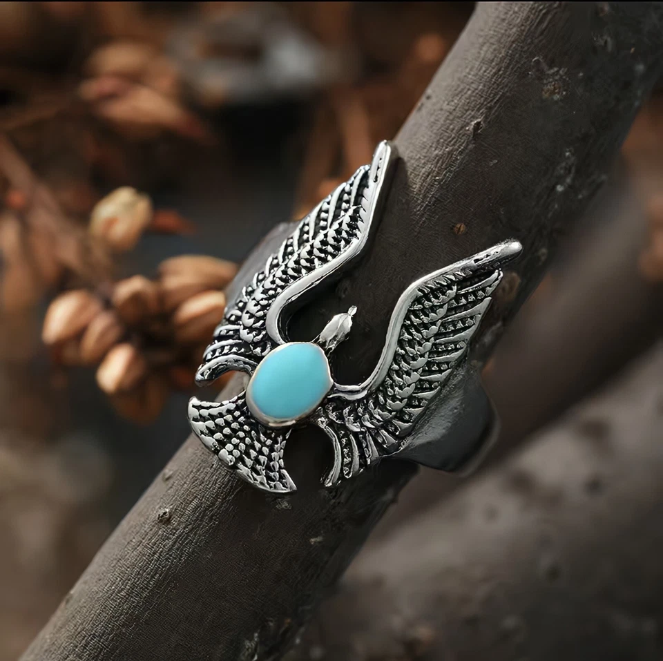 Venta al por mayor 30 piezas Animales Anillos Vintage Hombres Mujeres Metal Plateado Punk Joyería Foto 4 de 4