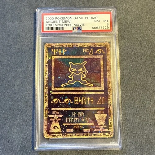 Pokémon Ancient Mew Promo Holo PSA 8 2000 Movie 1 Basic Wizards TCG English