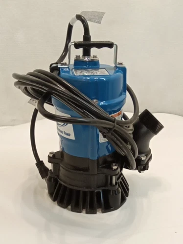 Tsurumi HS2.4S-62 2" Submersible Trash Pump 1PH 1/2HP 115V-60Hz 53GPM 12.4A-5.2A