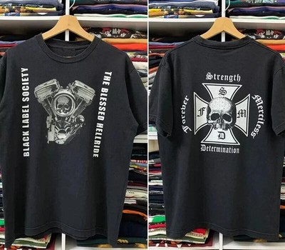 The Black Label Society Band The Blessed Hellride 2 Side Black Unisex Tshirt