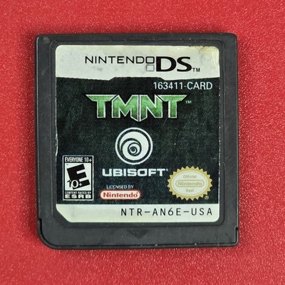 UBISOFT's TMNT Nintendo DS Video Game Cartridge Only WORKS Ships FAST
