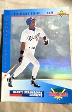 1993 Upper Deck Denny's Grand Slam - Darryl Strawberry #9
