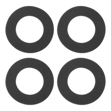 Black 2.9 Inch EVA Foam Speaker Edge Surround Rings 4 Pcs