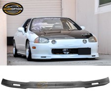 Fits 93-97 Honda Del Sol Mugen Style Front Bumper Lip Spoiler - Unpainted Pp