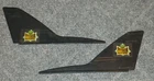 Vintage G.I. JOE Cobra Python CONQUEST X-30 - TAIL FINS - WINGS JET PARTS