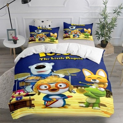 Anpassbar Bettwäsche Set 03.PORORO Bettdeckenbezug135x200 Kissenbezüge80x80