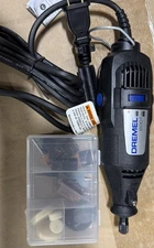 Dremel 200-1/21 Two-Speed Mini Rotary Tool Kit with Accessories, Black New