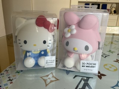 3 D POCHI (POUCH) GIFT SET(2)/MY MELODY & HELLO KITTY