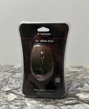 Verbatim Wireless 2.4GHz Mouse Stylish Red And Black Floral Design