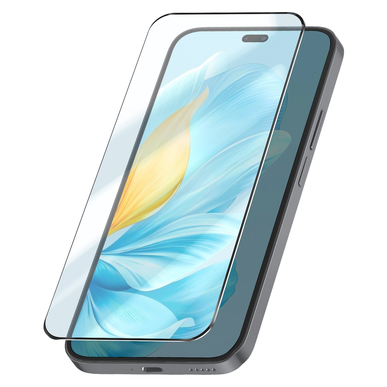 Protection écran pour Honor 200 Lite en verre Full Glue 6D oléophobe idéal pour le quotidien