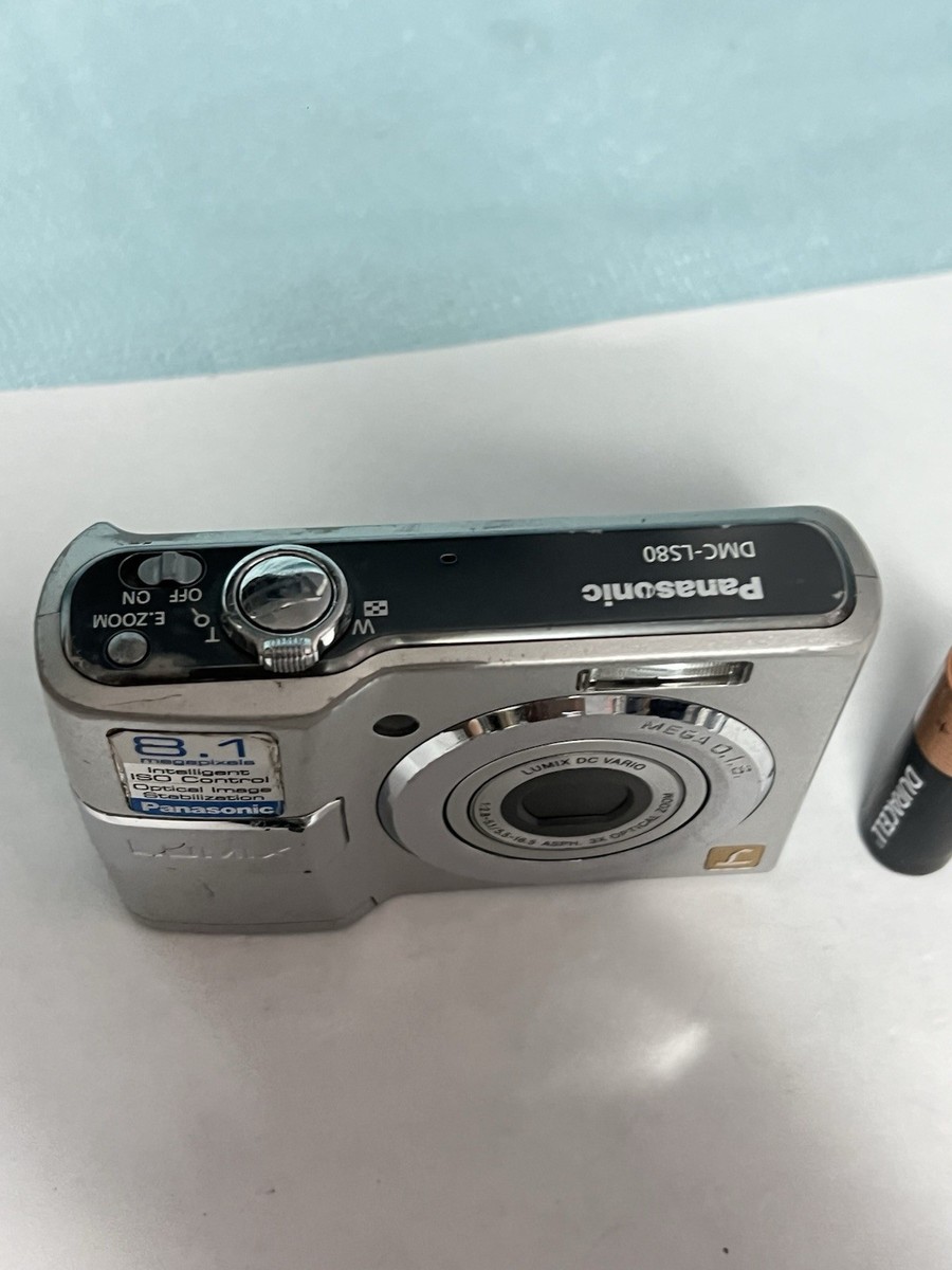 Panasonic LUMIX DMC-LS80 8.1MP Digital Camera - Silver for Panasonic LUMIX DMC-LS80 8.1MP Digital Camera - Silver for