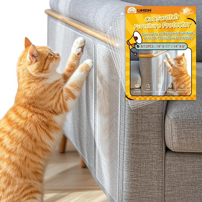 #ad Anti Cat Scratch Furniture Protector 8Pcs Self Adhesive Couch Protector for Cat $14.99