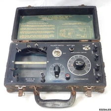 Vintage Portable DC Railroad Signal-Relay Test Set Tester Tool