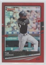 2020 Panini Donruss Holo Red Tim Anderson #139 08m0