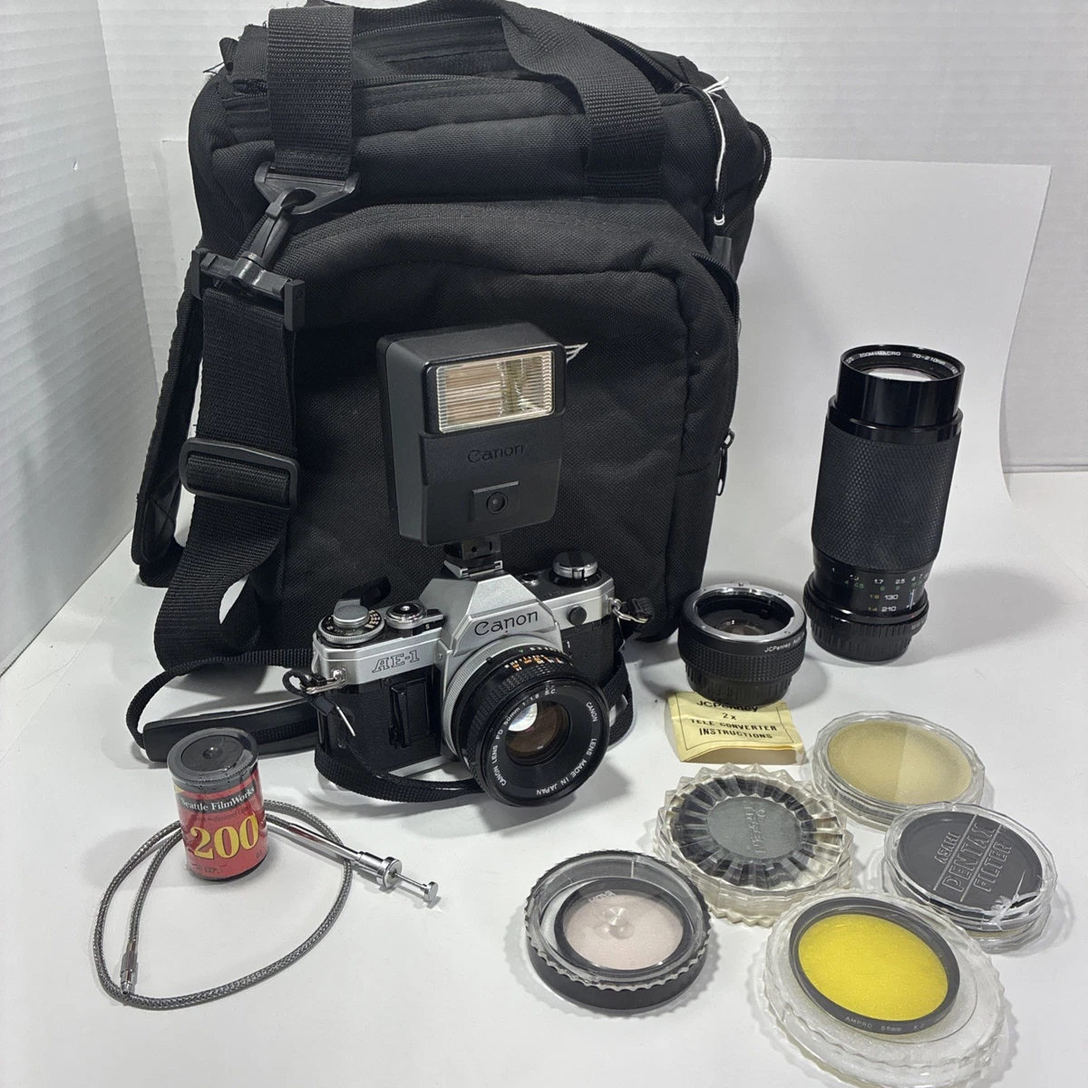 Canon AE-1 50 mm Film Cameras for sale | eBay